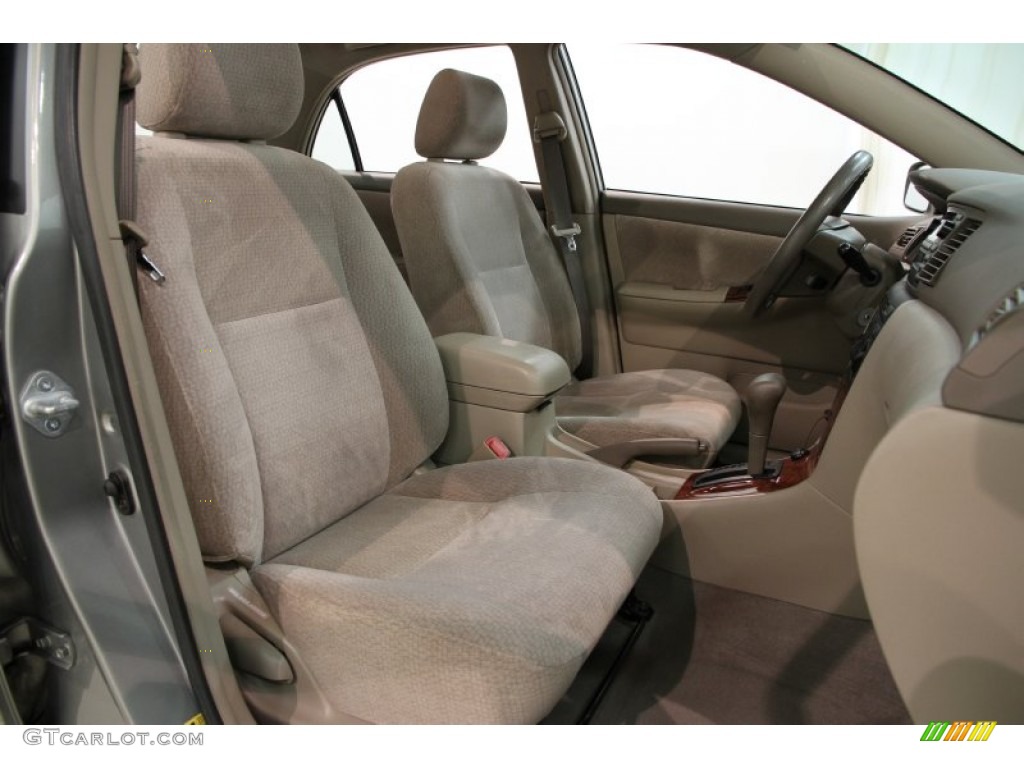 2004 Corolla LE - Mineral Green / Pebble Beige photo #10