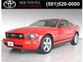 Torch Red 2008 Ford Mustang V6 Deluxe Coupe