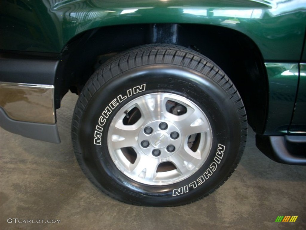 2003 Avalanche 1500 Z71 4x4 - Dark Green Metallic / Medium Neutral photo #10