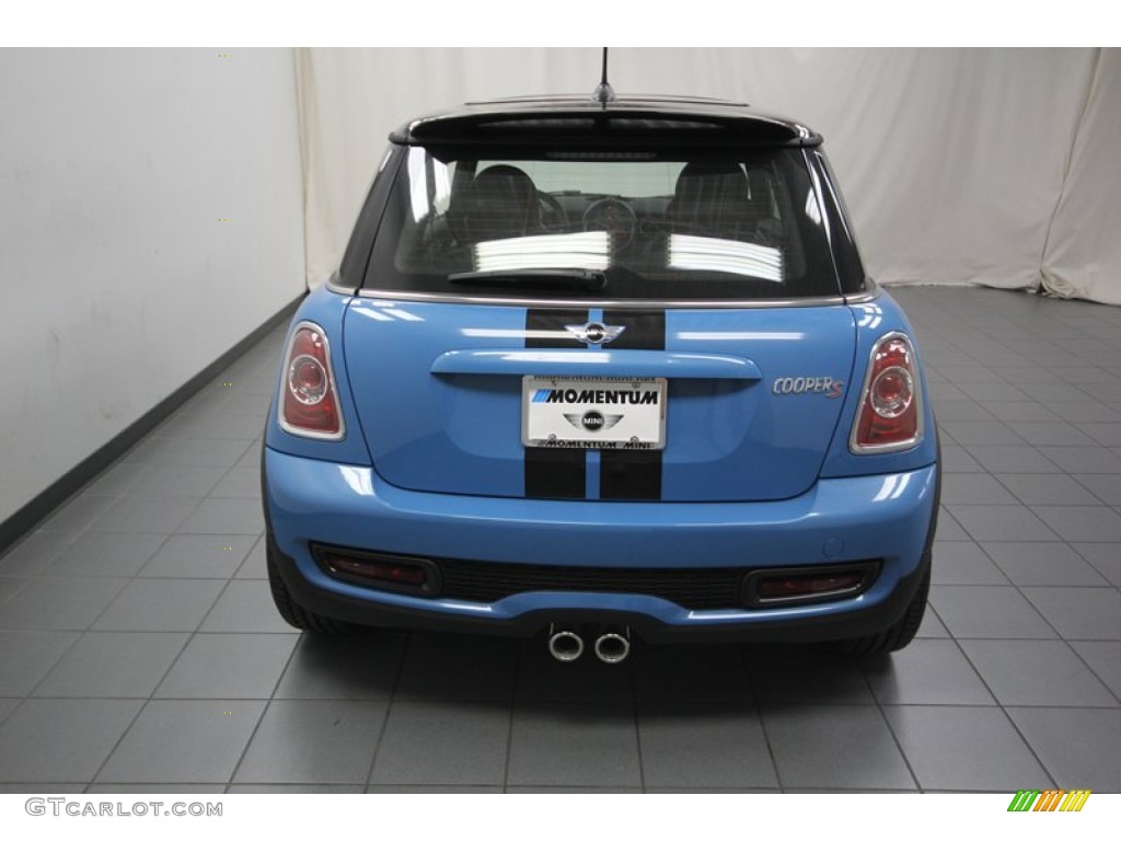 2013 Cooper S Hardtop - Kite Blue / Carbon Black photo #10