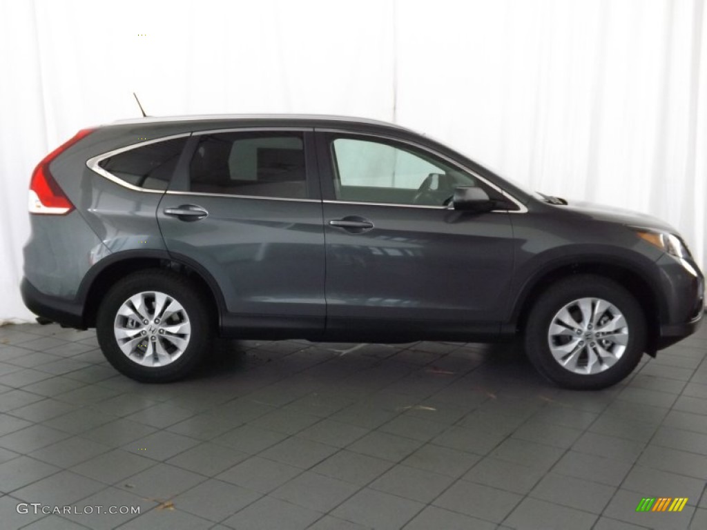 2013 CR-V EX-L - Polished Metal Metallic / Gray photo #4