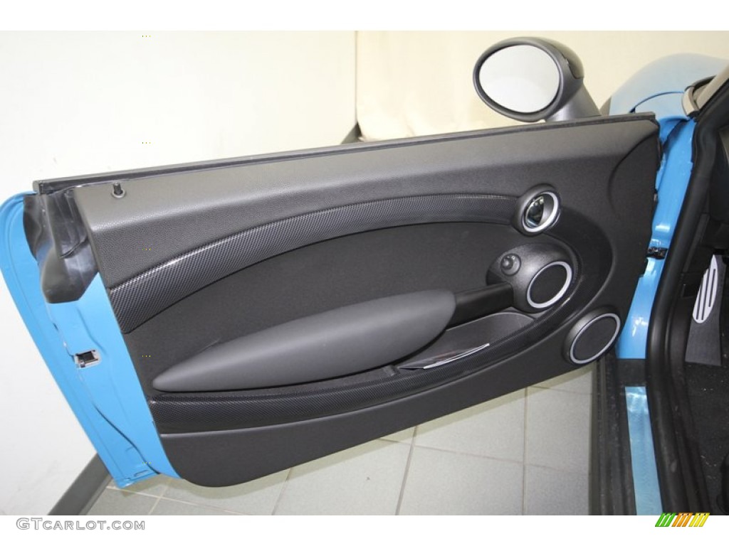 2013 Cooper S Hardtop - Kite Blue / Carbon Black photo #13