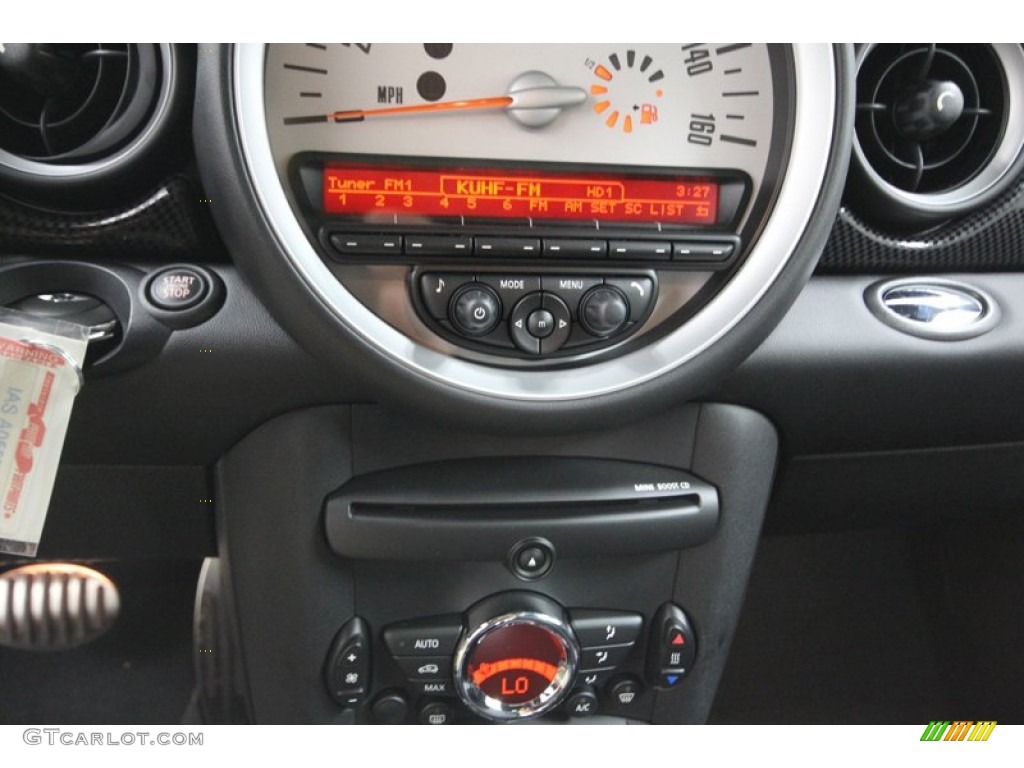 2013 Cooper S Hardtop - Kite Blue / Carbon Black photo #15