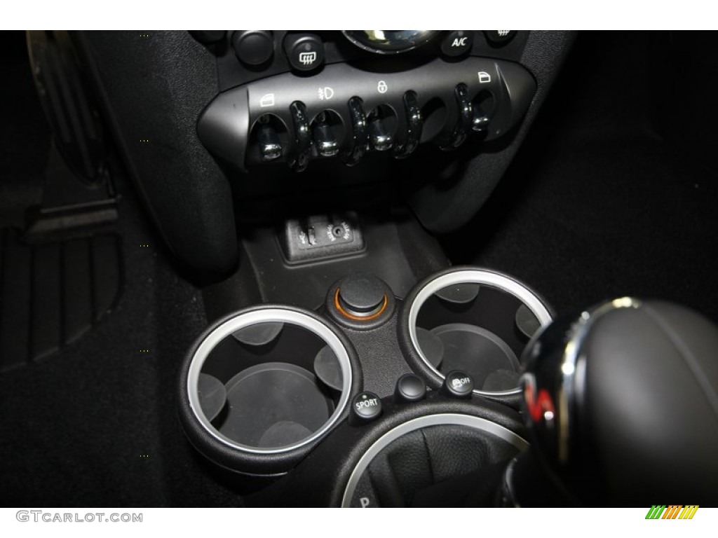 2013 Cooper S Hardtop - Kite Blue / Carbon Black photo #17