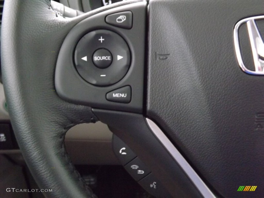 2013 CR-V EX-L - Polished Metal Metallic / Gray photo #18