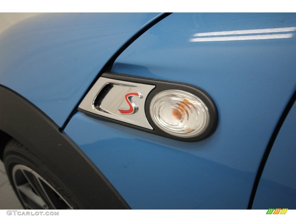 2013 Cooper S Hardtop - Kite Blue / Carbon Black photo #26