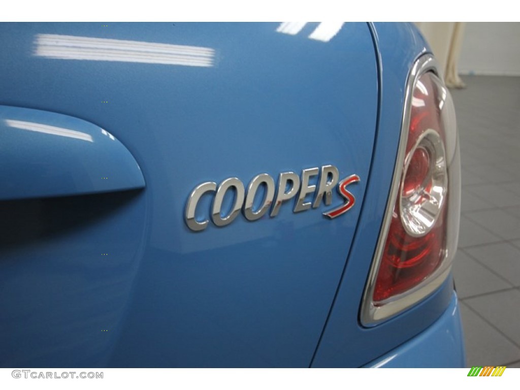 2013 Cooper S Hardtop - Kite Blue / Carbon Black photo #27