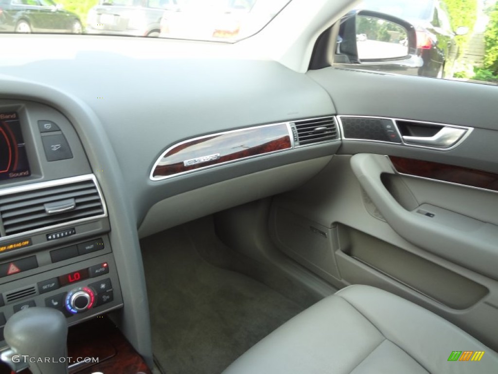 2006 A6 3.2 quattro Sedan - Night Blue Pearl / Platinum photo #12