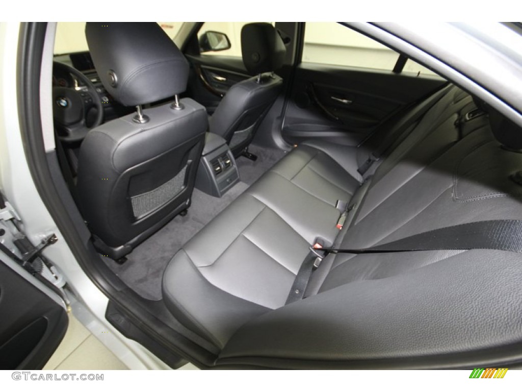2013 3 Series 328i Sedan - Glacier Silver Metallic / Black photo #11