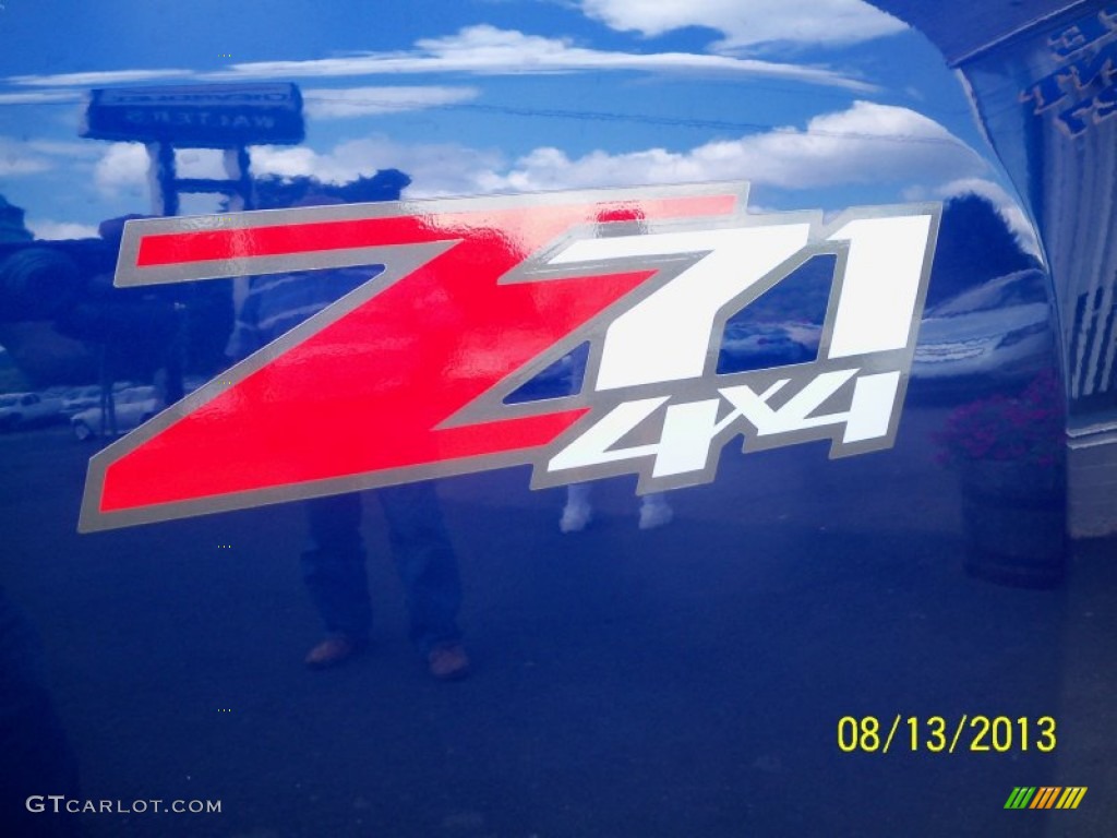 2013 Silverado 1500 LT Crew Cab 4x4 - Blue Topaz Metallic / Ebony photo #10
