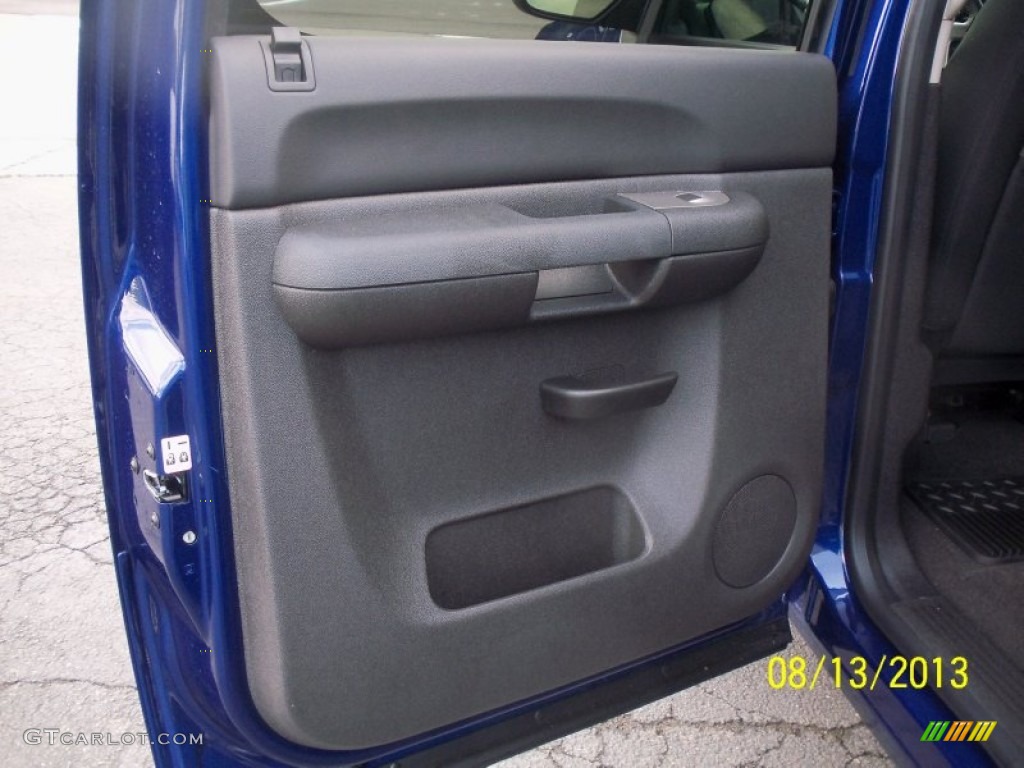 2013 Silverado 1500 LT Crew Cab 4x4 - Blue Topaz Metallic / Ebony photo #15