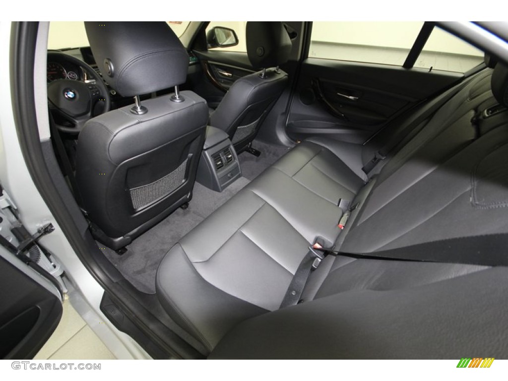 2013 3 Series 328i Sedan - Glacier Silver Metallic / Black photo #26