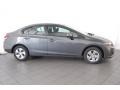 2013 Polished Metal Metallic Honda Civic LX Sedan  photo #4