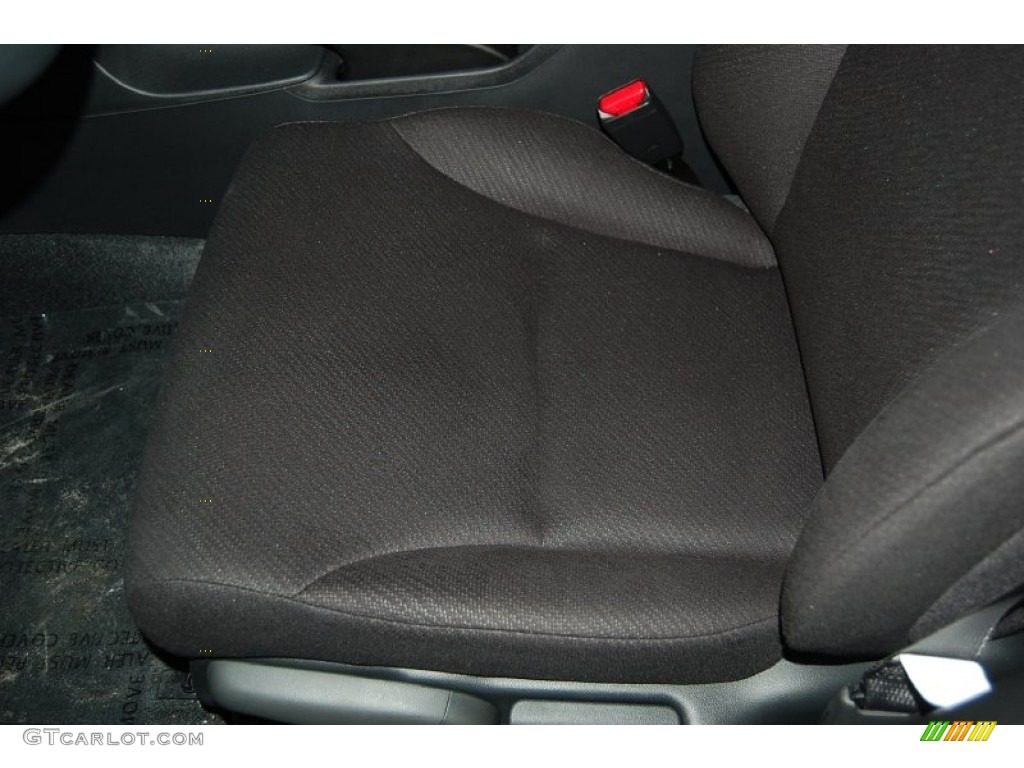 2013 Civic LX Sedan - Polished Metal Metallic / Black photo #12