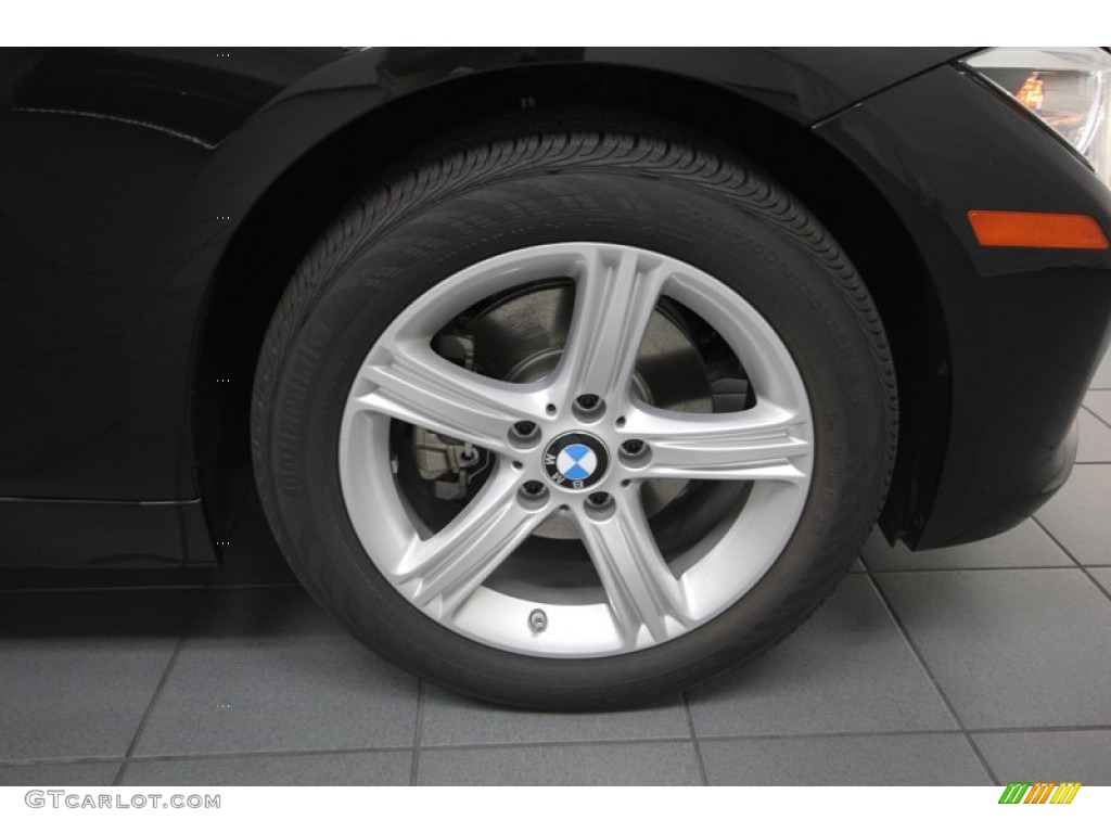 2013 3 Series 328i Sedan - Black Sapphire Metallic / Venetian Beige photo #7
