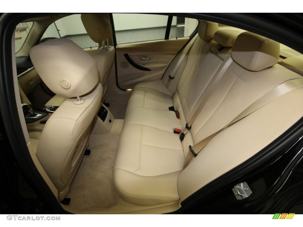 2013 3 Series 328i Sedan - Black Sapphire Metallic / Venetian Beige photo #11