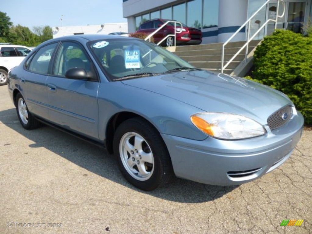 2006 Taurus SE - Windveil Blue Metallic / Medium/Dark Flint Grey photo #2