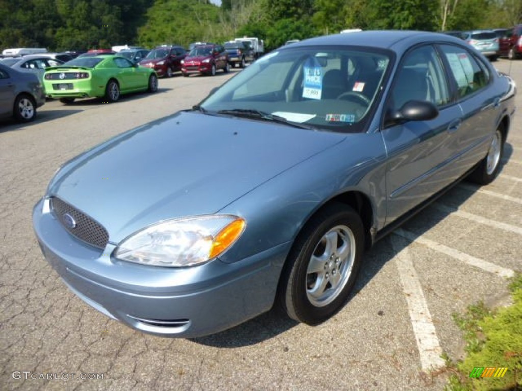 2006 Taurus SE - Windveil Blue Metallic / Medium/Dark Flint Grey photo #4