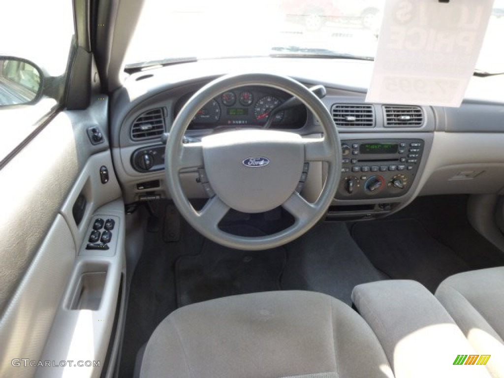 2006 Taurus SE - Windveil Blue Metallic / Medium/Dark Flint Grey photo #13