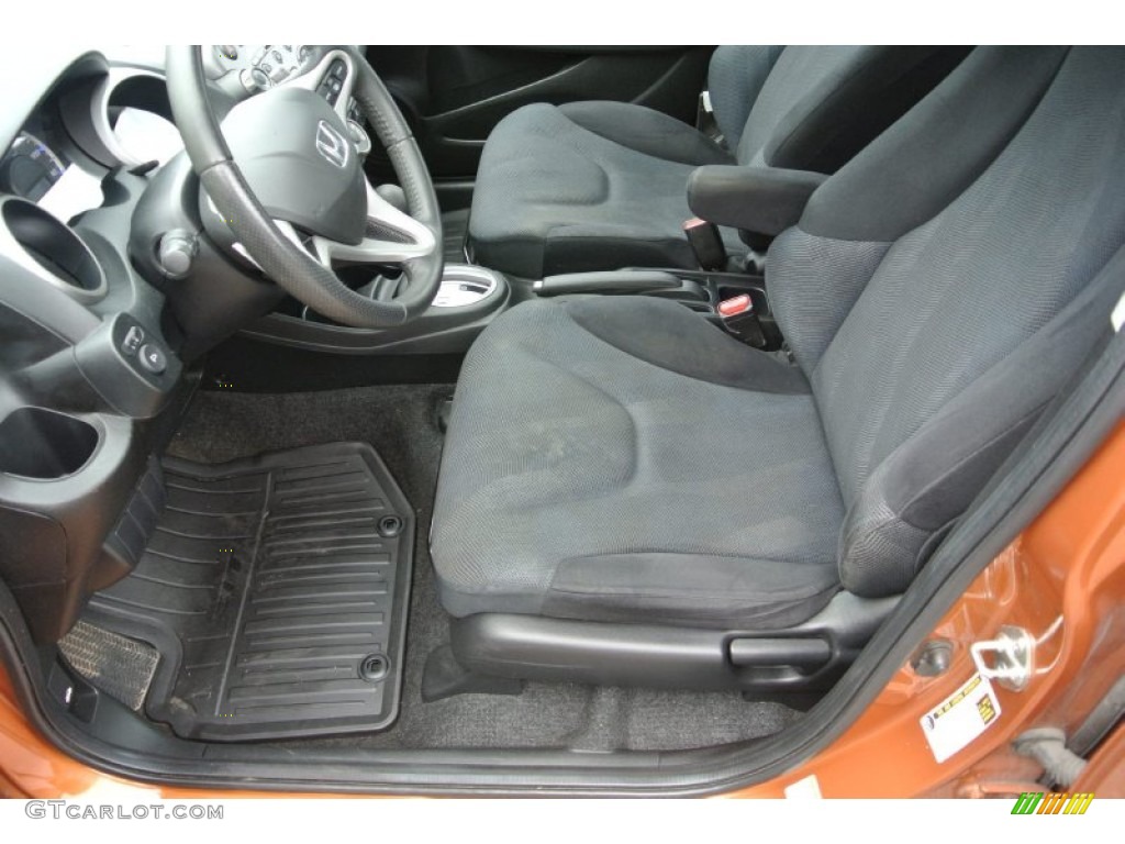 Sport Black Interior 2010 Honda Fit Sport Photo #84527763