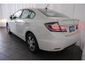 White Orchid Pearl - Civic Hybrid Sedan Photo No. 5