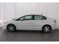 White Orchid Pearl - Civic Hybrid Sedan Photo No. 7