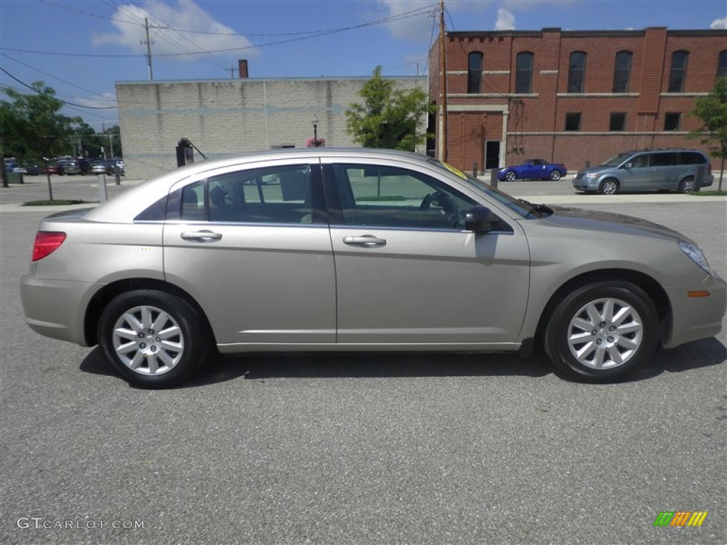 2008 Sebring LX Sedan - Linen Gold Metallic / Dark Slate Gray/Light Slate Gray photo #5