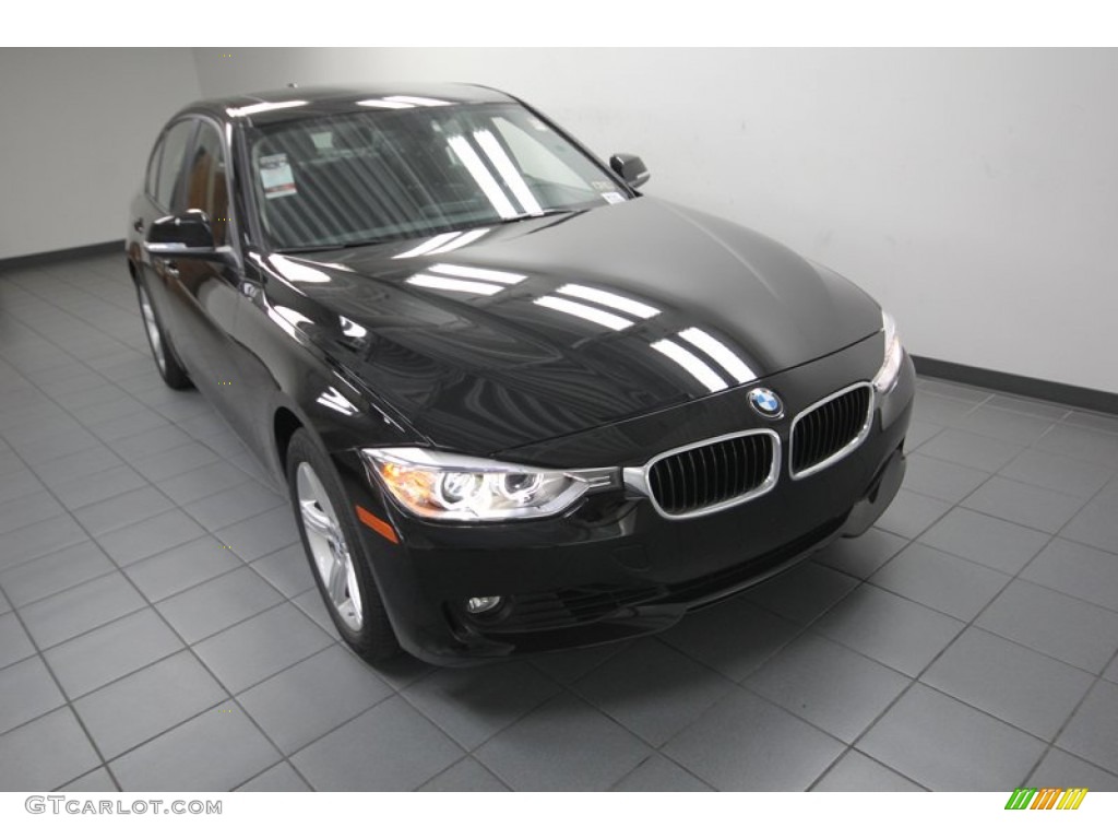 2013 3 Series 328i Sedan - Jet Black / Black photo #5