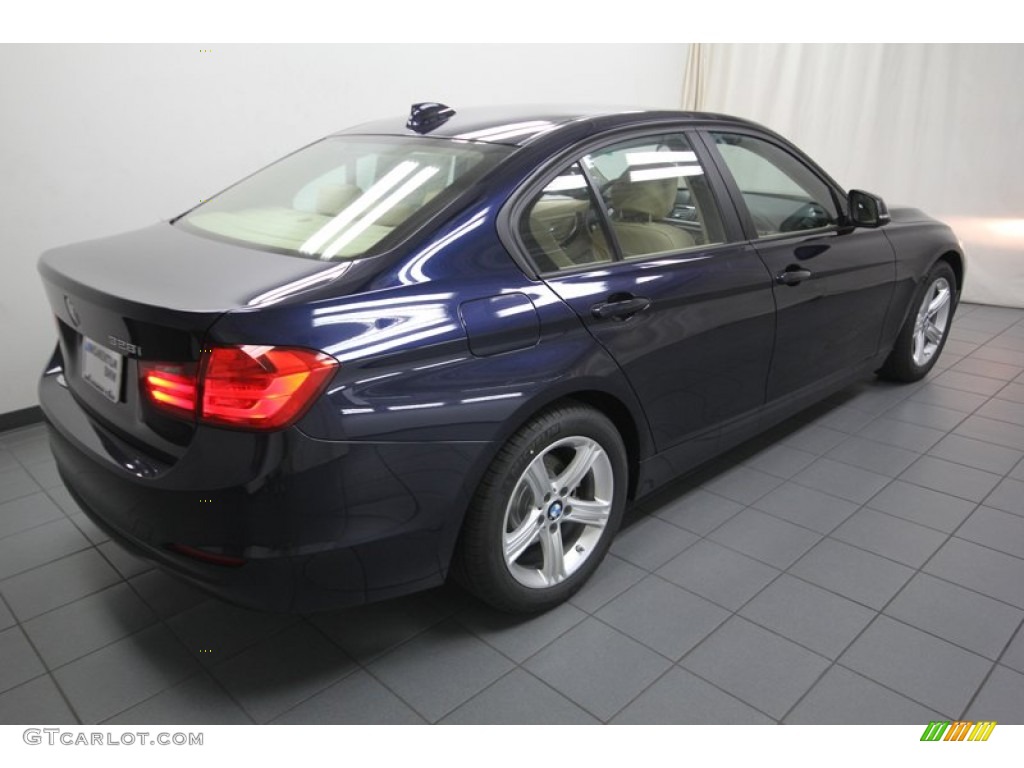 2013 3 Series 328i Sedan - Imperial Blue Metallic / Venetian Beige photo #8