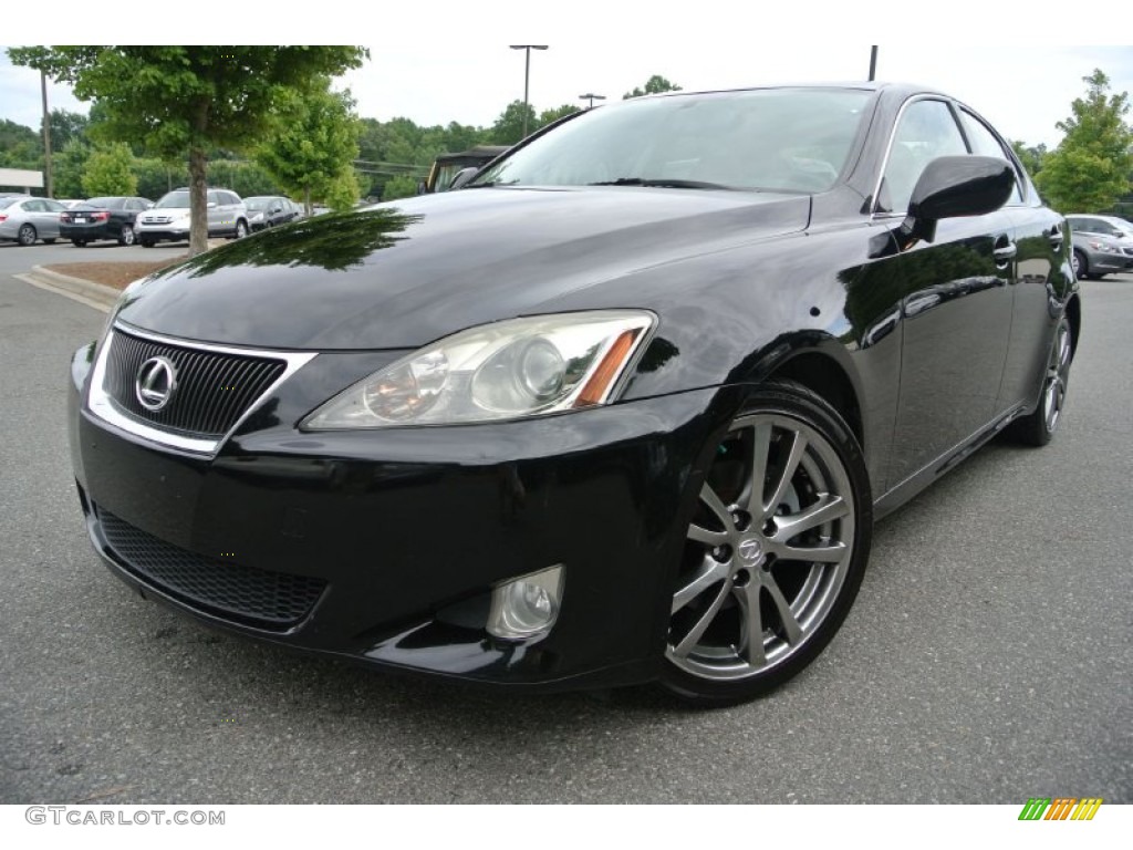 Black Sapphire Pearl Lexus IS