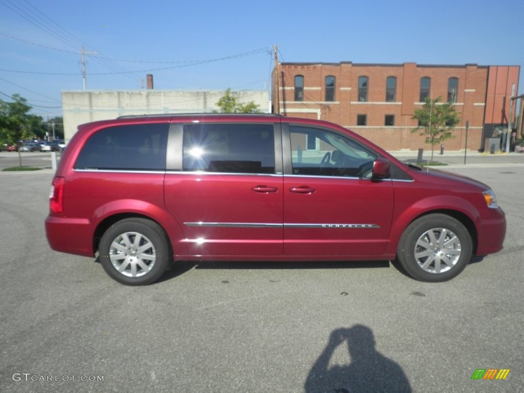 Deep Cherry Red Crystal Pearl 2014 Chrysler Town & Country Touring Exterior Photo #84531340