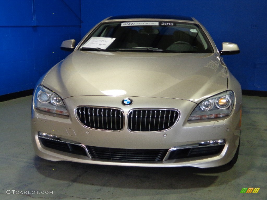 2013 6 Series 640i Gran Coupe - Orion Silver Metallic / Black photo #2