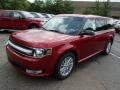 Ruby Red 2014 Ford Flex SEL AWD Exterior