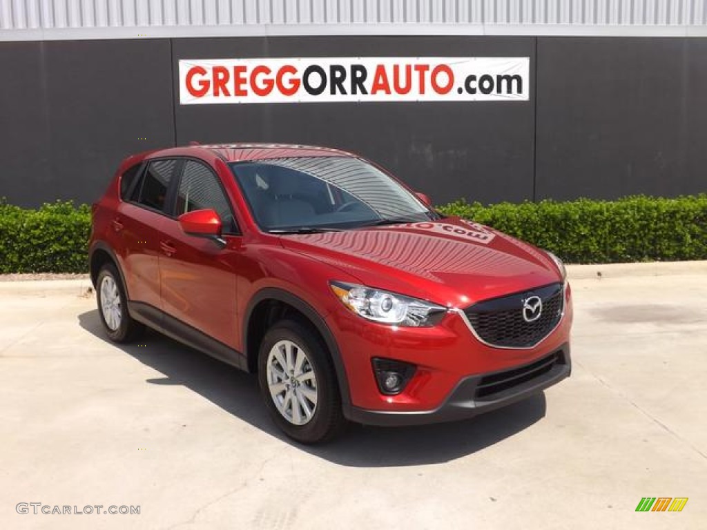 Soul Red Metallic Mazda CX-5