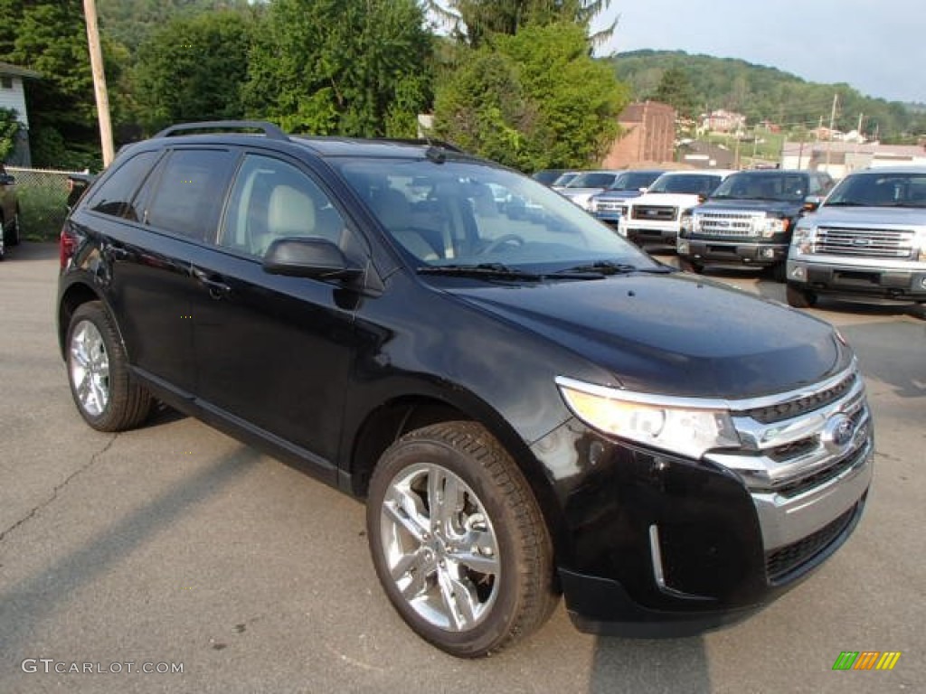 2013 Edge SEL AWD - Tuxedo Black Metallic / Charcoal Black photo #3