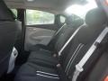 2013 Dodge Dart Black/Light Tungsten Interior Rear Seat Photo