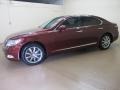 2009 Noble Spinel Red Mica Lexus LS 460 AWD  photo #4