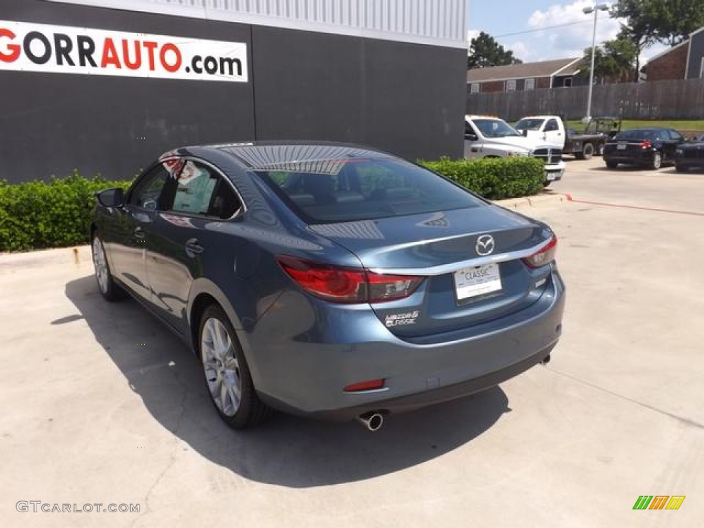 2014 MAZDA6 Touring - Blue Reflex Mica / Black photo #4