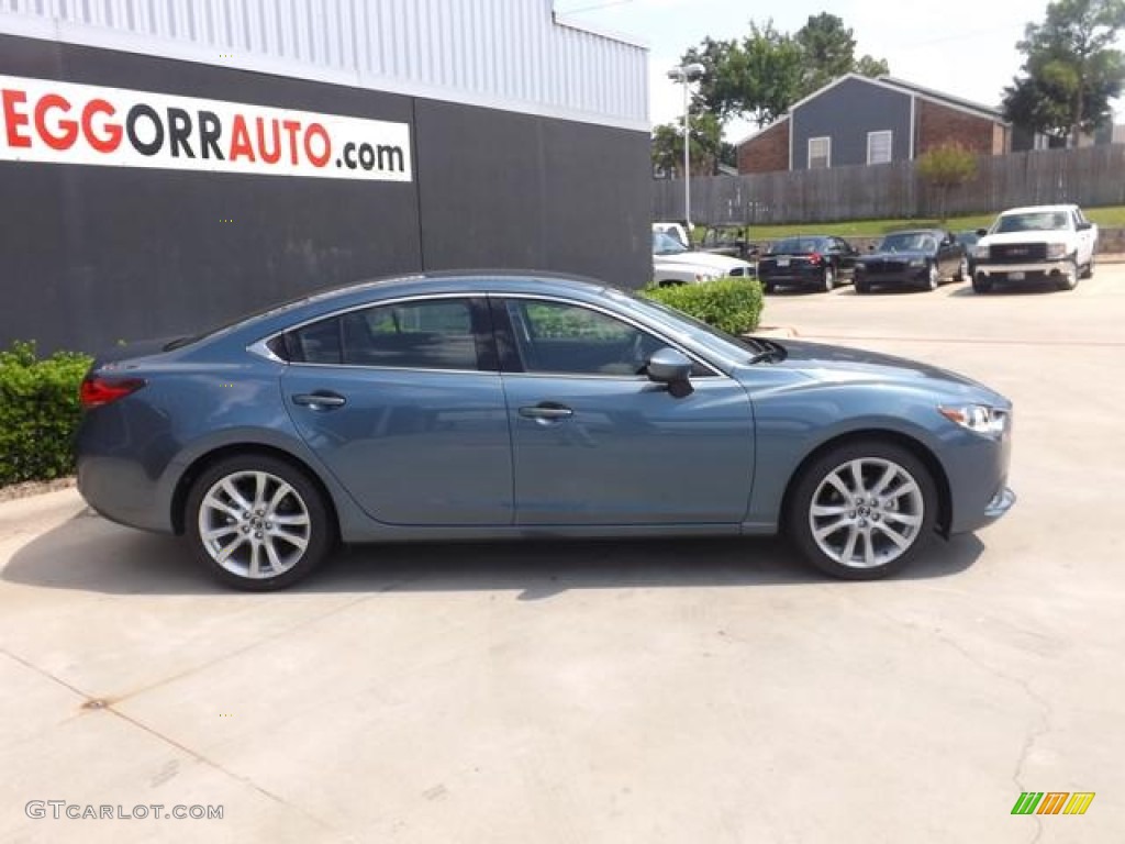 2014 MAZDA6 Touring - Blue Reflex Mica / Black photo #5