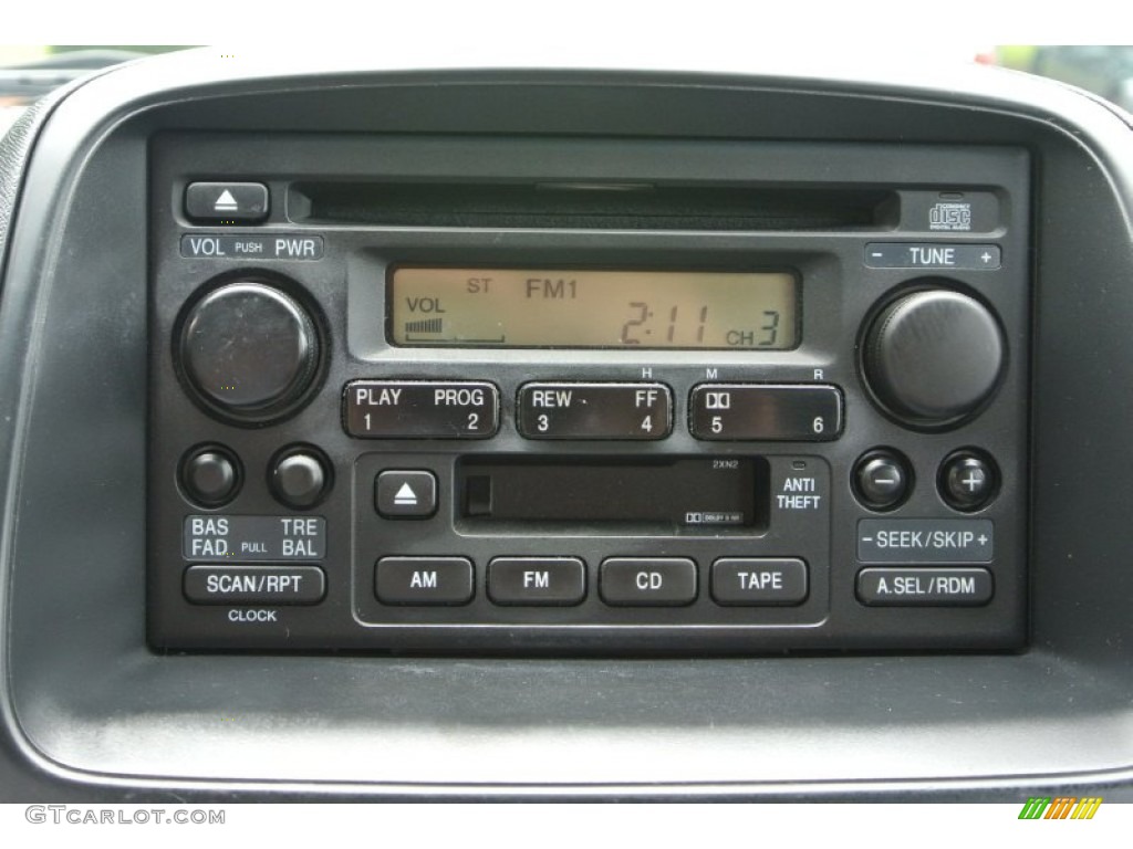 2003 CR-V LX - Nighthawk Black Pearl / Black photo #13