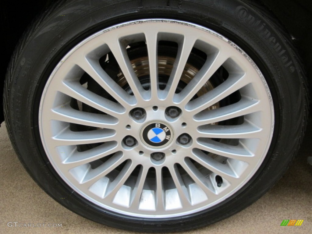 2002 3 Series 325xi Sedan - Titanium Silver Metallic / Black photo #11