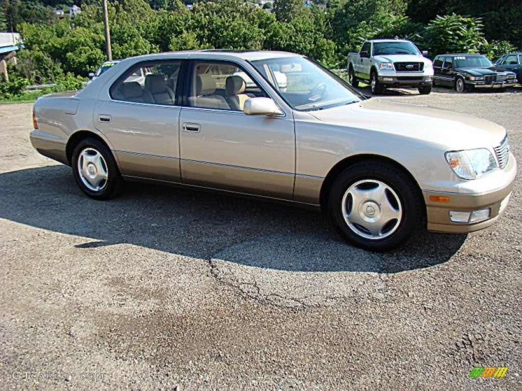 1998 LS 400 - Beige Metallic / Ivory photo #12