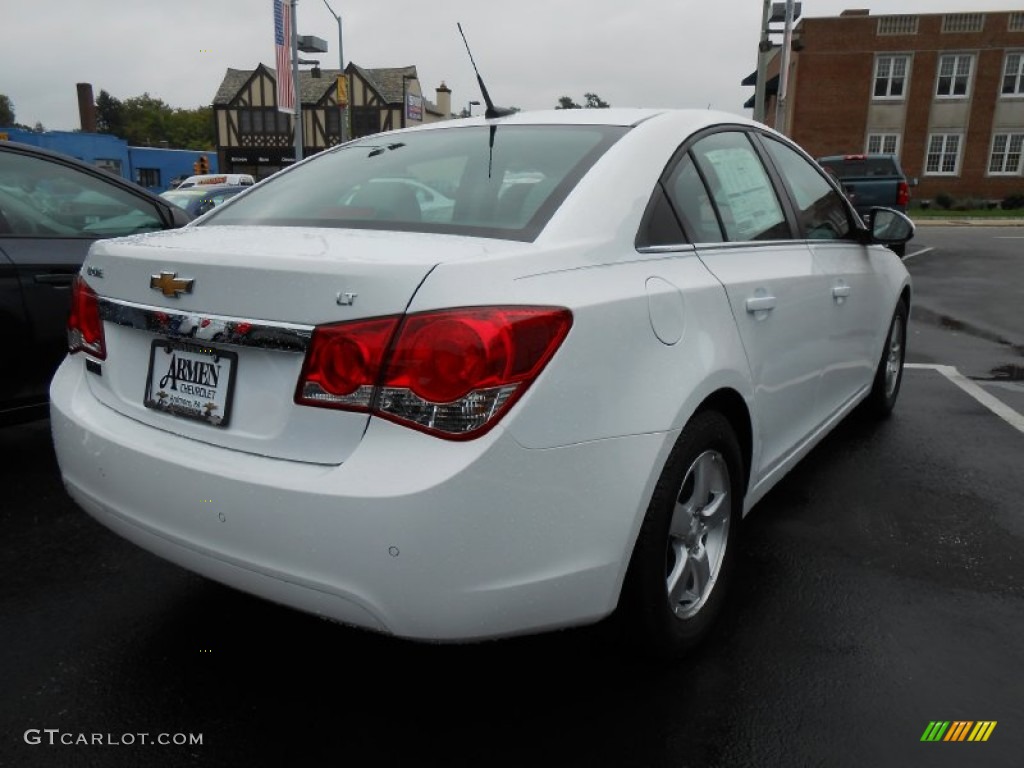 2013 Cruze LT - Summit White / Medium Titanium photo #5