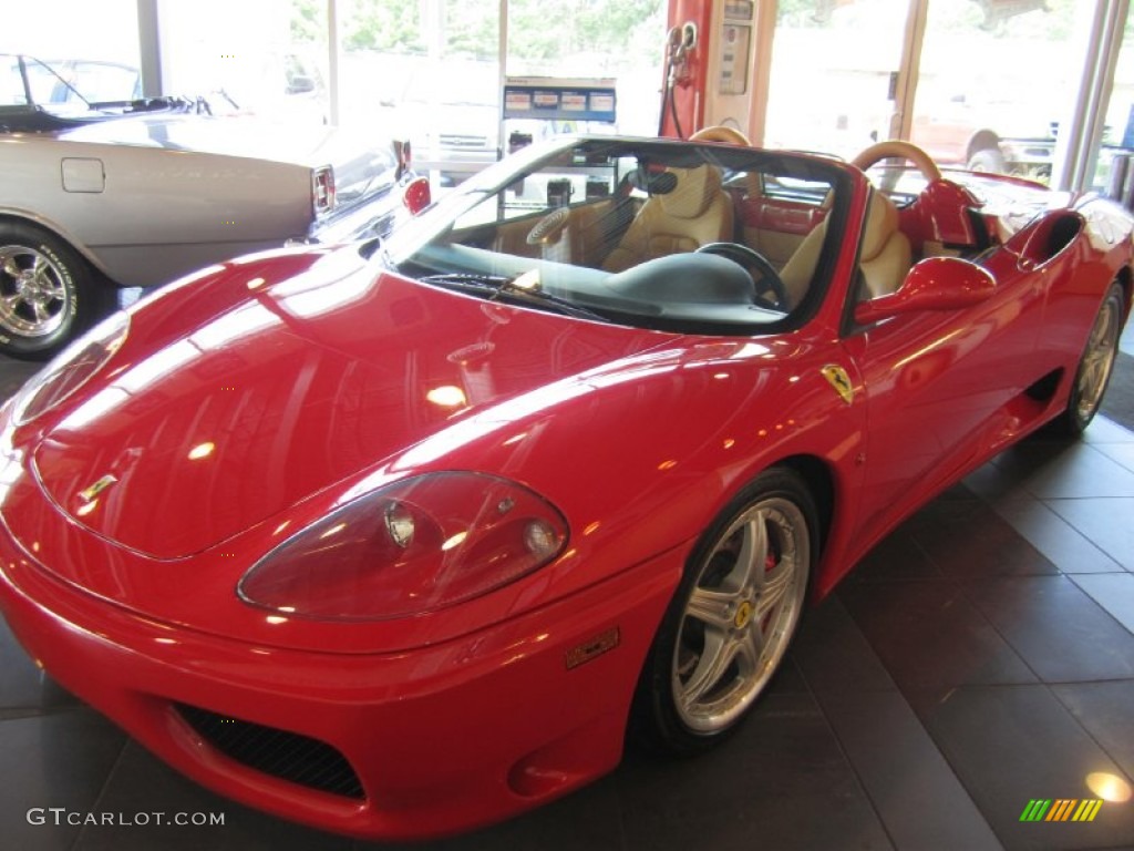 2005 360 Spider - Red / Beige photo #2