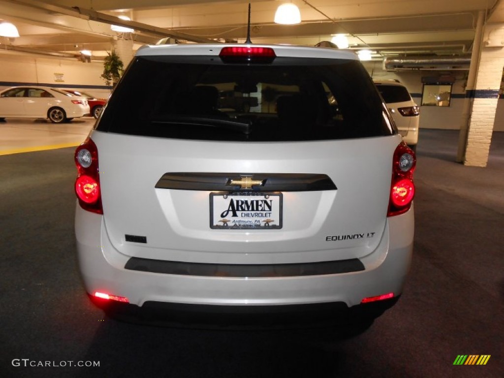 2013 Equinox LT - White Diamond Tricoat / Jet Black photo #6