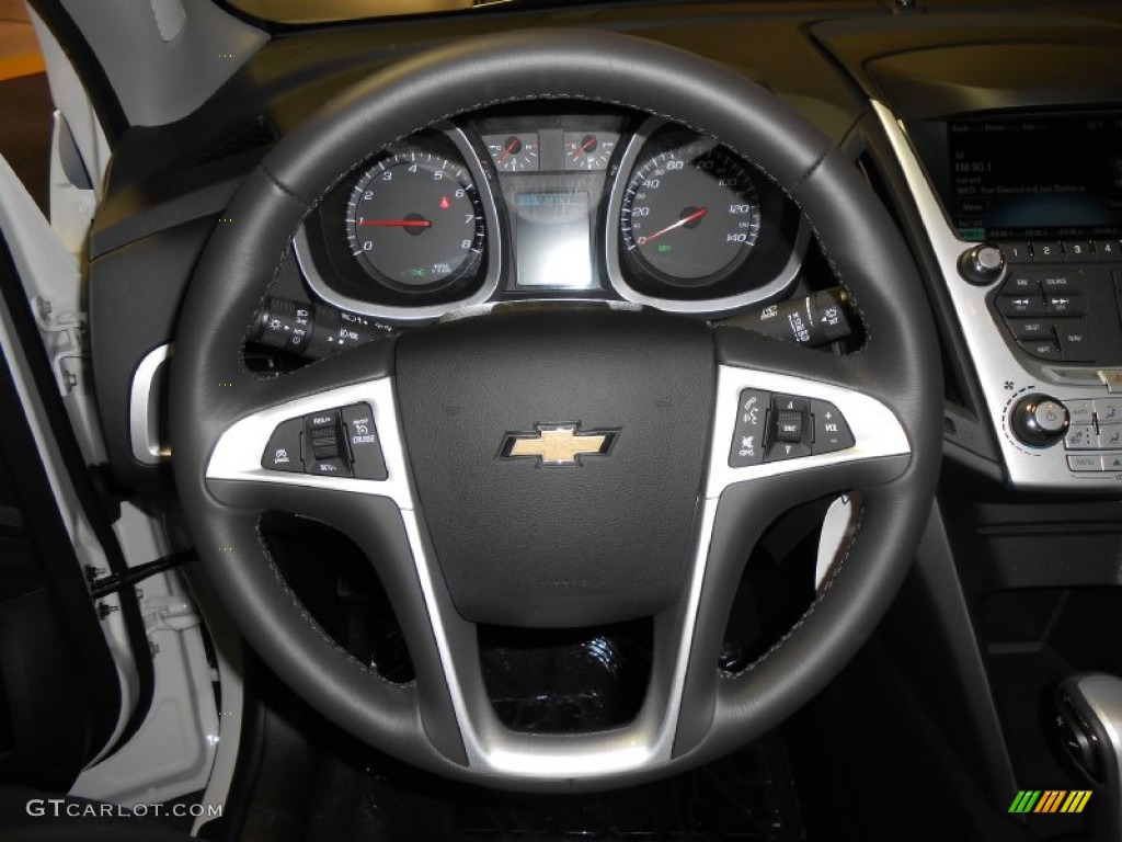 2013 Equinox LT - White Diamond Tricoat / Jet Black photo #13