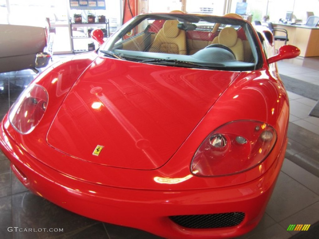 2005 360 Spider - Red / Beige photo #25