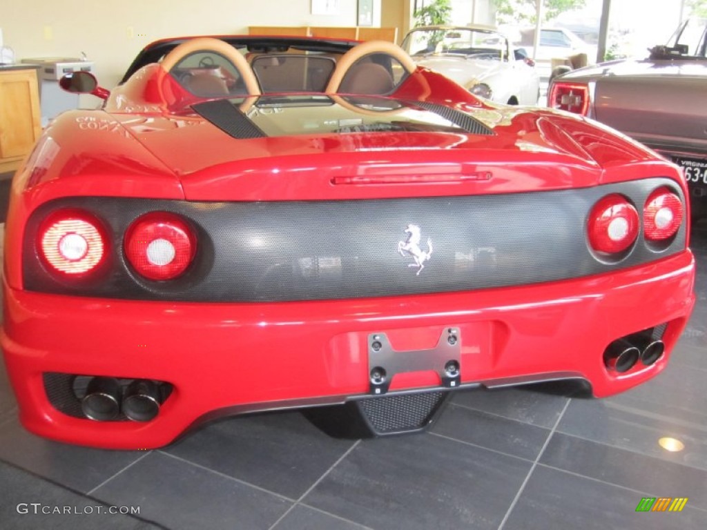 2005 360 Spider - Red / Beige photo #31