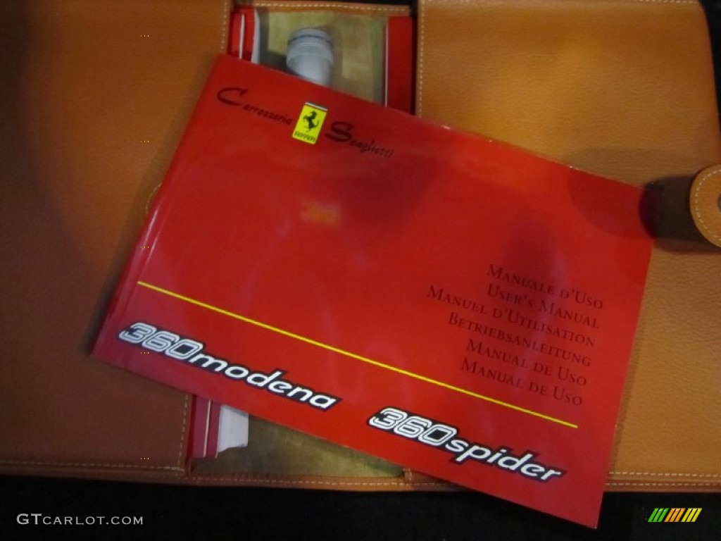 2005 Ferrari 360 Spider Books/Manuals Photos