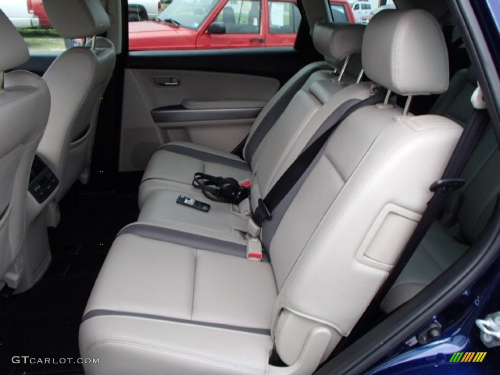 Sand Interior 2011 Mazda CX-9 Grand Touring AWD Photo #84537844